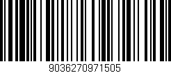Código de barras (EAN, GTIN, SKU, ISBN): '9036270971505'
