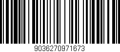 Código de barras (EAN, GTIN, SKU, ISBN): '9036270971673'