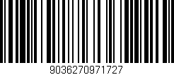 Código de barras (EAN, GTIN, SKU, ISBN): '9036270971727'