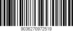 Código de barras (EAN, GTIN, SKU, ISBN): '9036270972519'