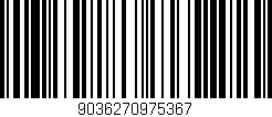 Código de barras (EAN, GTIN, SKU, ISBN): '9036270975367'