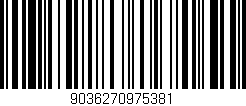 Código de barras (EAN, GTIN, SKU, ISBN): '9036270975381'