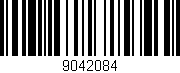 Código de barras (EAN, GTIN, SKU, ISBN): '9042084'