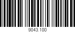 Código de barras (EAN, GTIN, SKU, ISBN): '9043.100'