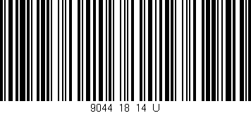 Código de barras (EAN, GTIN, SKU, ISBN): '9044_18_14_U'