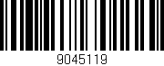 Código de barras (EAN, GTIN, SKU, ISBN): '9045119'