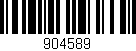 Código de barras (EAN, GTIN, SKU, ISBN): '904589'
