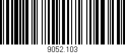 Código de barras (EAN, GTIN, SKU, ISBN): '9052.103'