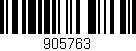 Código de barras (EAN, GTIN, SKU, ISBN): '905763'
