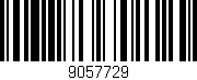 Código de barras (EAN, GTIN, SKU, ISBN): '9057729'
