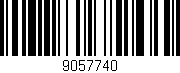 Código de barras (EAN, GTIN, SKU, ISBN): '9057740'