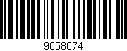 Código de barras (EAN, GTIN, SKU, ISBN): '9058074'