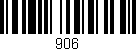 Código de barras (EAN, GTIN, SKU, ISBN): '906'