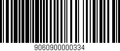 Código de barras (EAN, GTIN, SKU, ISBN): '9060900000334'