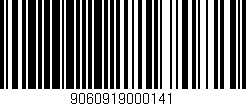Código de barras (EAN, GTIN, SKU, ISBN): '9060919000141'