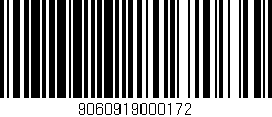 Código de barras (EAN, GTIN, SKU, ISBN): '9060919000172'