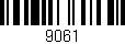 Código de barras (EAN, GTIN, SKU, ISBN): '9061'