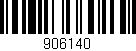 Código de barras (EAN, GTIN, SKU, ISBN): '906140'