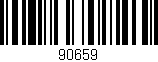 Código de barras (EAN, GTIN, SKU, ISBN): '90659'