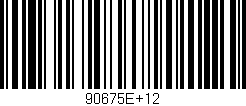 Código de barras (EAN, GTIN, SKU, ISBN): '90675E+12'
