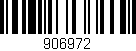 Código de barras (EAN, GTIN, SKU, ISBN): '906972'