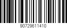 Código de barras (EAN, GTIN, SKU, ISBN): '90729611410'
