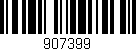 Código de barras (EAN, GTIN, SKU, ISBN): '907399'