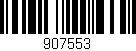Código de barras (EAN, GTIN, SKU, ISBN): '907553'