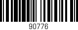 Código de barras (EAN, GTIN, SKU, ISBN): '90776'