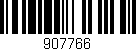 Código de barras (EAN, GTIN, SKU, ISBN): '907766'