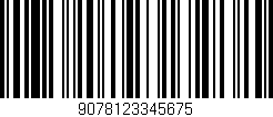 Código de barras (EAN, GTIN, SKU, ISBN): '9078123345675'