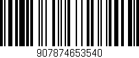 Código de barras (EAN, GTIN, SKU, ISBN): '907874653540'