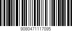 Código de barras (EAN, GTIN, SKU, ISBN): '9080471117095'