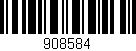 Código de barras (EAN, GTIN, SKU, ISBN): '908584'