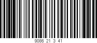 Código de barras (EAN, GTIN, SKU, ISBN): '9086_21_3_41'