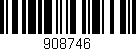 Código de barras (EAN, GTIN, SKU, ISBN): '908746'