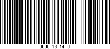 Código de barras (EAN, GTIN, SKU, ISBN): '9090_18_14_U'