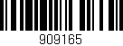 Código de barras (EAN, GTIN, SKU, ISBN): '909165'