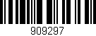 Código de barras (EAN, GTIN, SKU, ISBN): '909297'