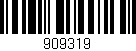 Código de barras (EAN, GTIN, SKU, ISBN): '909319'