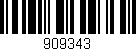 Código de barras (EAN, GTIN, SKU, ISBN): '909343'