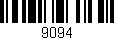 Código de barras (EAN, GTIN, SKU, ISBN): '9094'