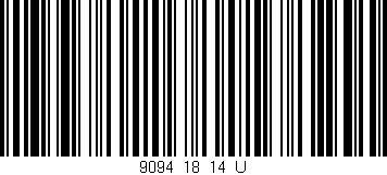 Código de barras (EAN, GTIN, SKU, ISBN): '9094_18_14_U'