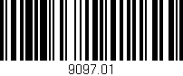 Código de barras (EAN, GTIN, SKU, ISBN): '9097.01'