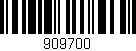 Código de barras (EAN, GTIN, SKU, ISBN): '909700'