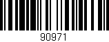 Código de barras (EAN, GTIN, SKU, ISBN): '90971'