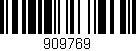 Código de barras (EAN, GTIN, SKU, ISBN): '909769'