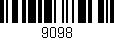 Código de barras (EAN, GTIN, SKU, ISBN): '9098'