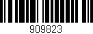Código de barras (EAN, GTIN, SKU, ISBN): '909823'