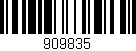 Código de barras (EAN, GTIN, SKU, ISBN): '909835'